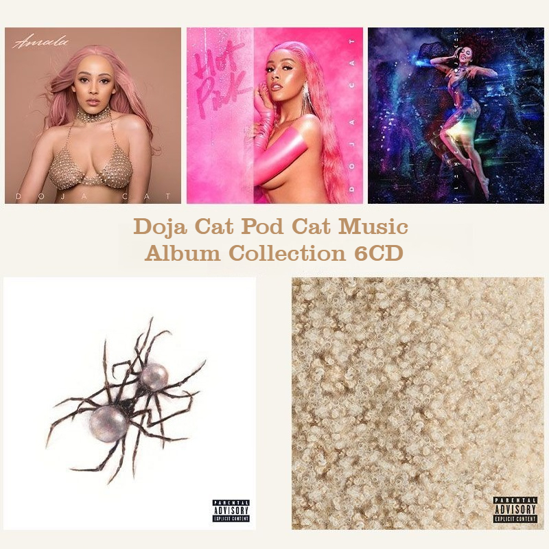 Audio Music Of - Doja Cat 6CD Music Album Collection,
