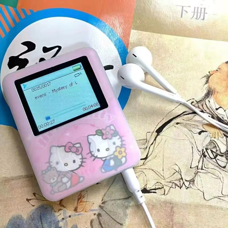 Audio Music Lyrics - Hello Kitty Portable Mp3 Music Player,