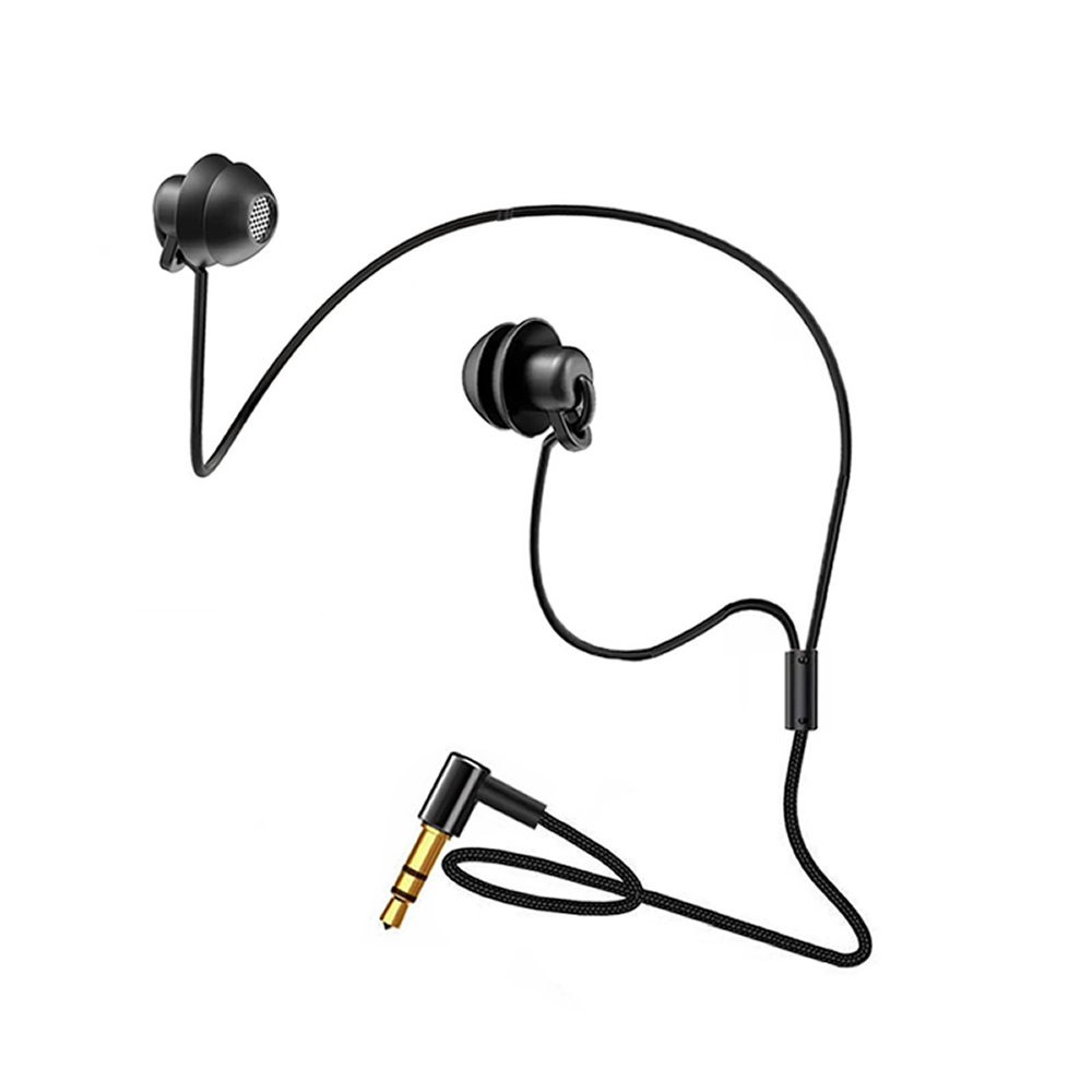 Audio Music App - 3.5mm Short Wired Headphones Silicone Earphone