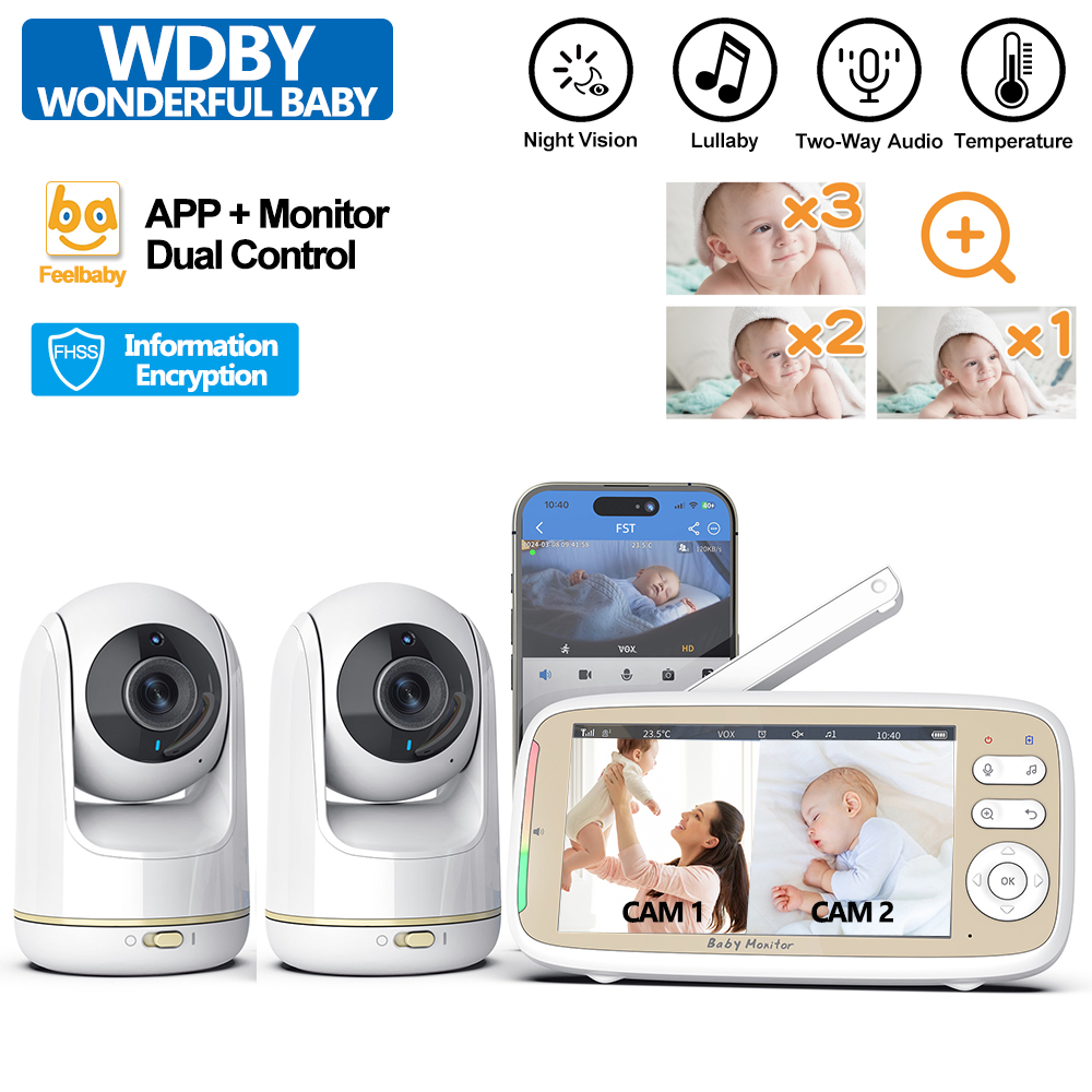 VB803 PRO Baby Monitor with 2p - đánh giá và giá Audio Music Video
