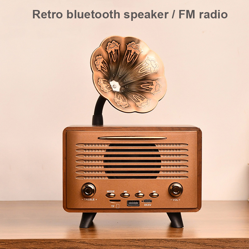 G3000 Retro Desktop Wooden Blu - đánh giá và giá Audio Music Spotify