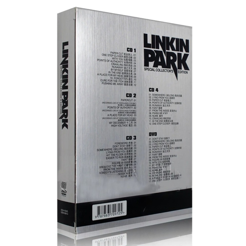 Linkin Park CD DVD Collection  - đánh giá và giá Audio Music Video