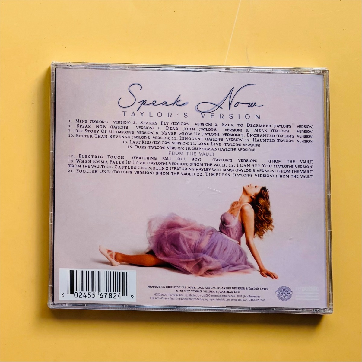 Speak Now (Taylor's Version) 2 - đánh giá và giá Audio Music Of