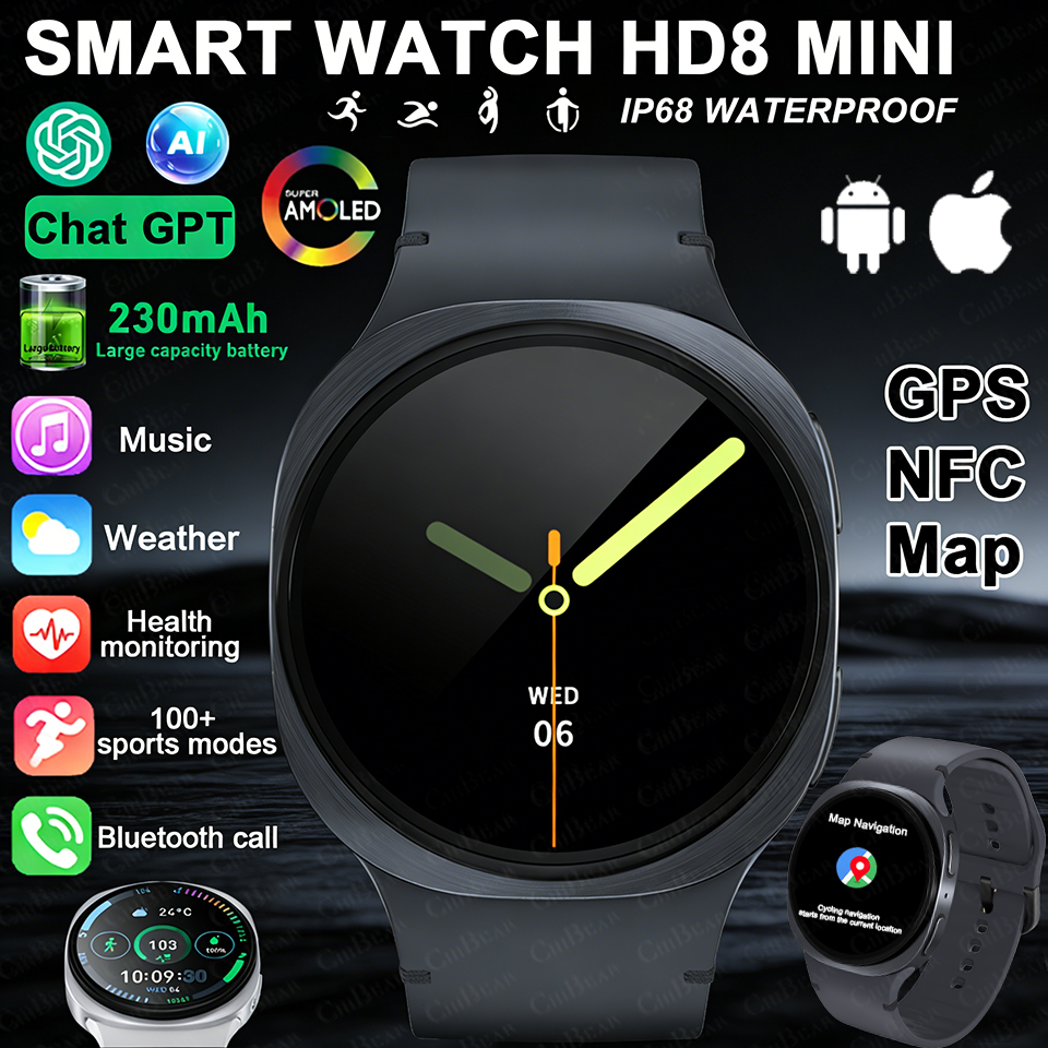 2026 New Watches 8 Mini GPS Tr - đánh giá và giá Audio Music Light
