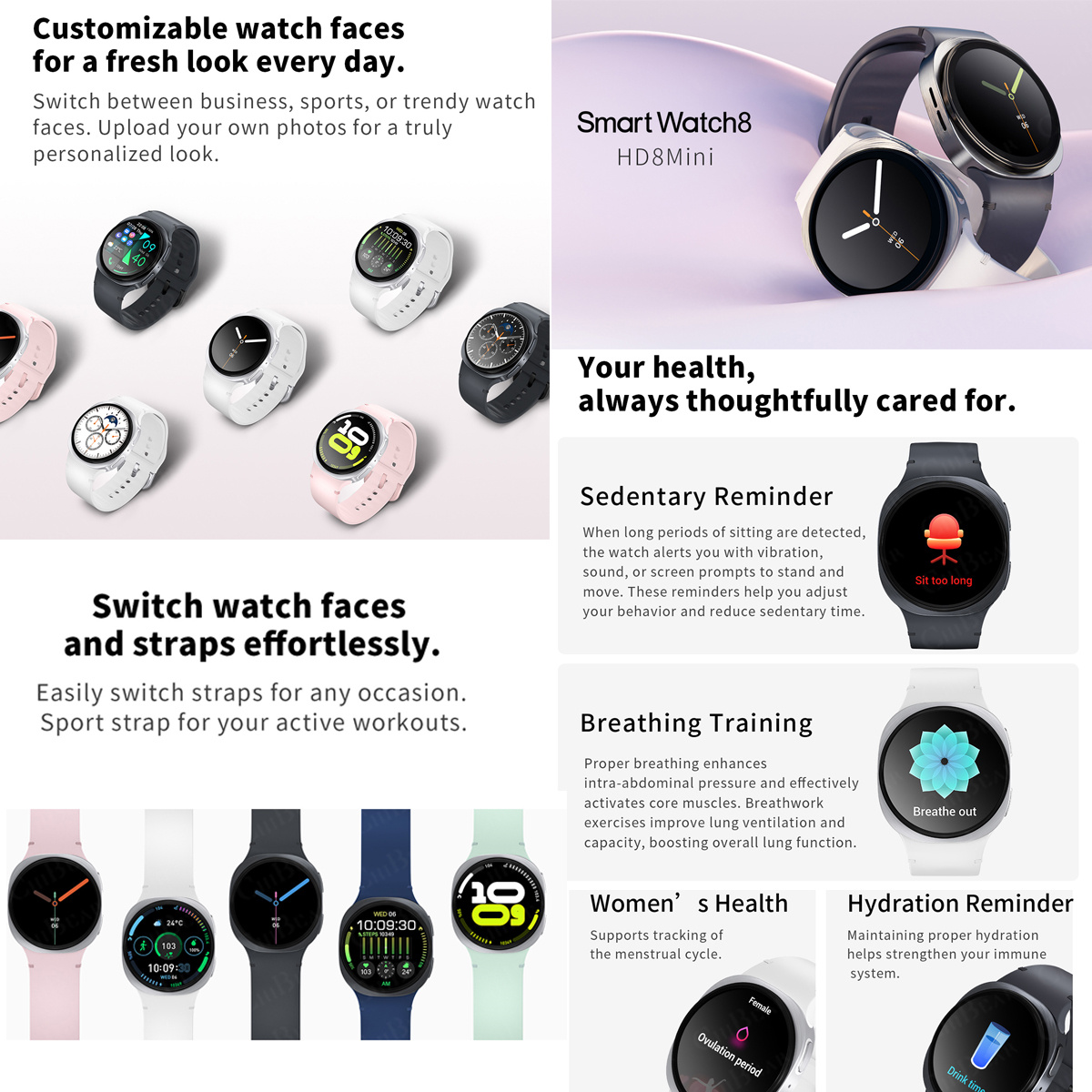 2026 New Watches 8 Mini GPS Tr - đánh giá và giá Audio Music Light