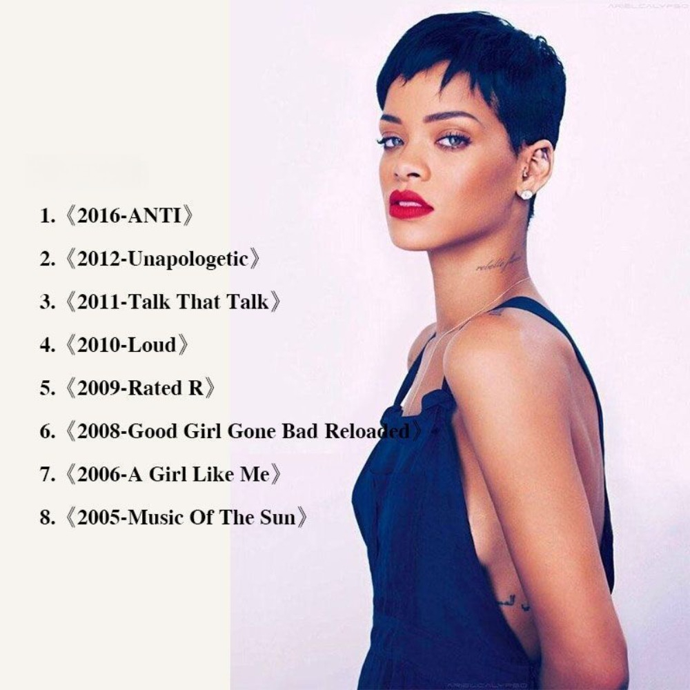Rihanna 8CD（only Disc）Collecti - đánh giá và giá Audio Music Of