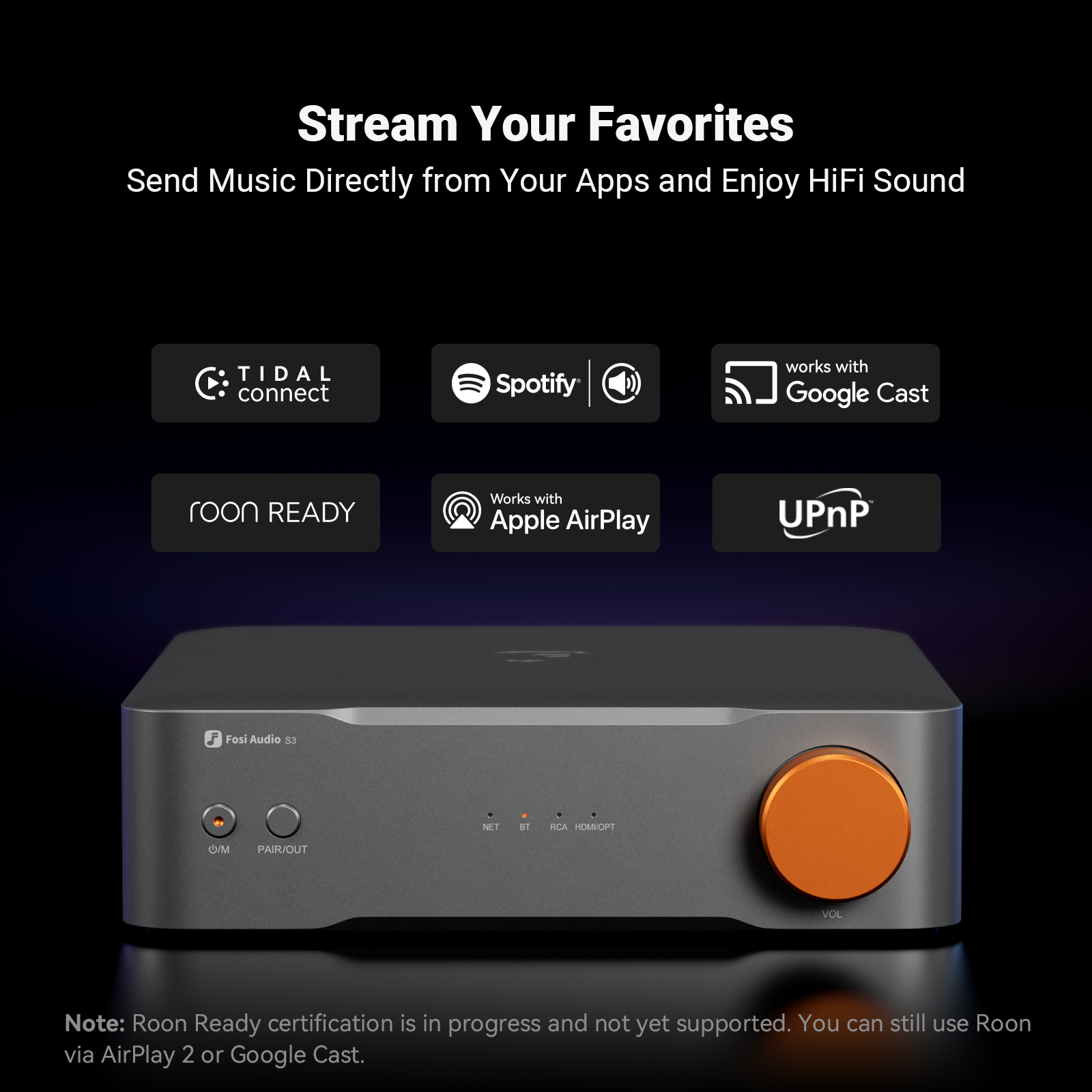 Fosi Audio Hi-Res Music Stream - đánh giá và giá Audio Music App