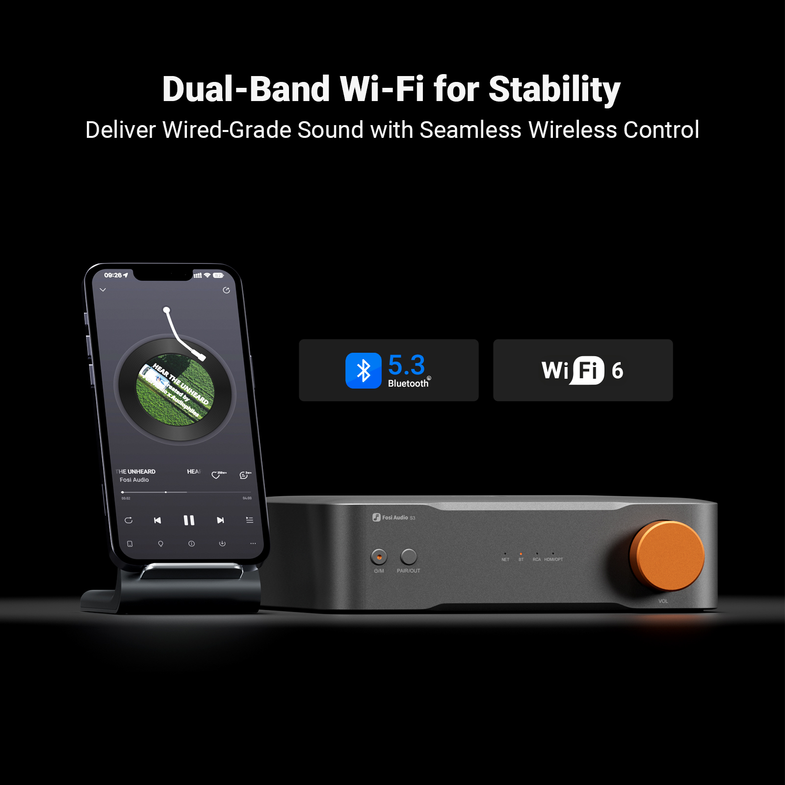 Fosi Audio Hi-Res Music Stream - đánh giá và giá Audio Music App