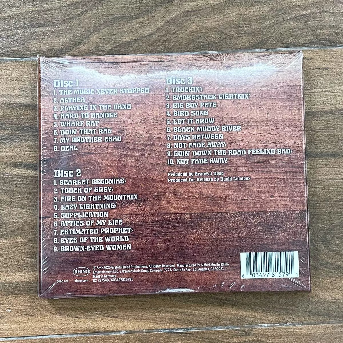 Grateful Dead The Music Never  - đánh giá và giá Audio Music Of