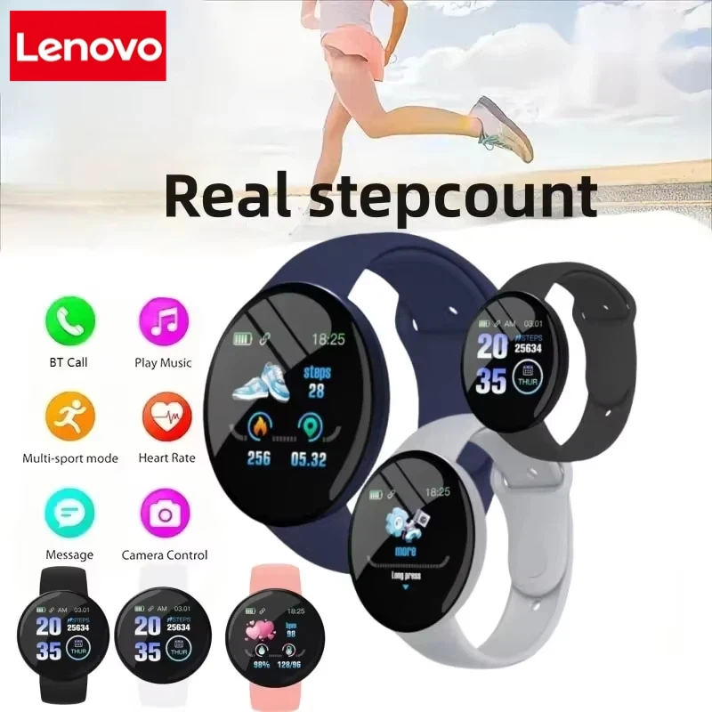 Lenovo Smart Watch Multifuncti - đánh giá và giá Audio Music Light
