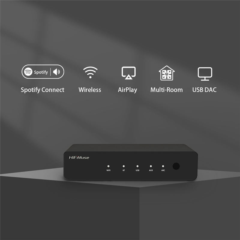 Hifimuse R20 Wireless Wifi Blu - đánh giá và giá Audio Music Spotify