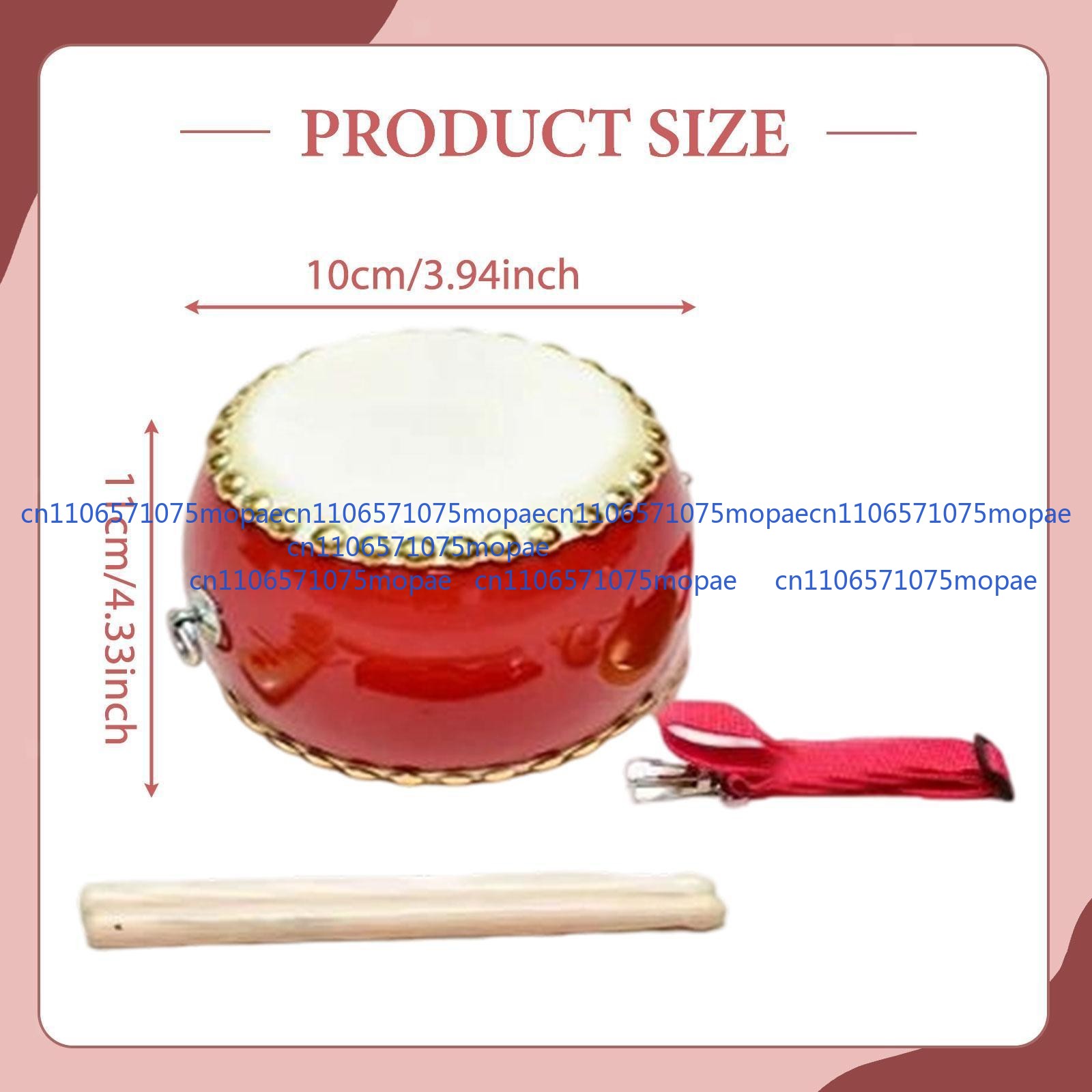 Wooden Drum Set Taiko Boys Gir - đánh giá và giá Audio Music Instrumental
