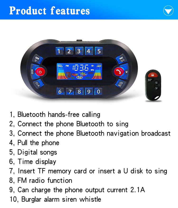 MT730 Motorcycle Bluetooth Spe - đánh giá và giá Audio Music App