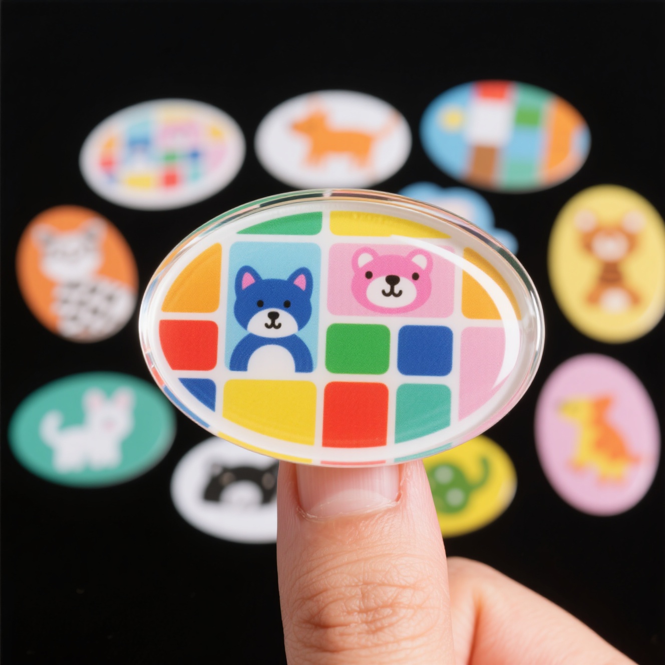 Epoxy Resin Dome Stickers For  - đánh giá và giá Audio Music Instrumental