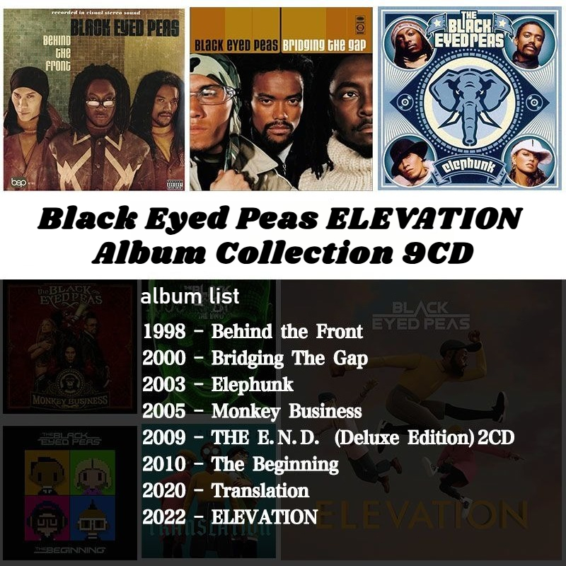 Black Eyed Peas Complete 9CD M - đánh giá và giá Audio Music Of