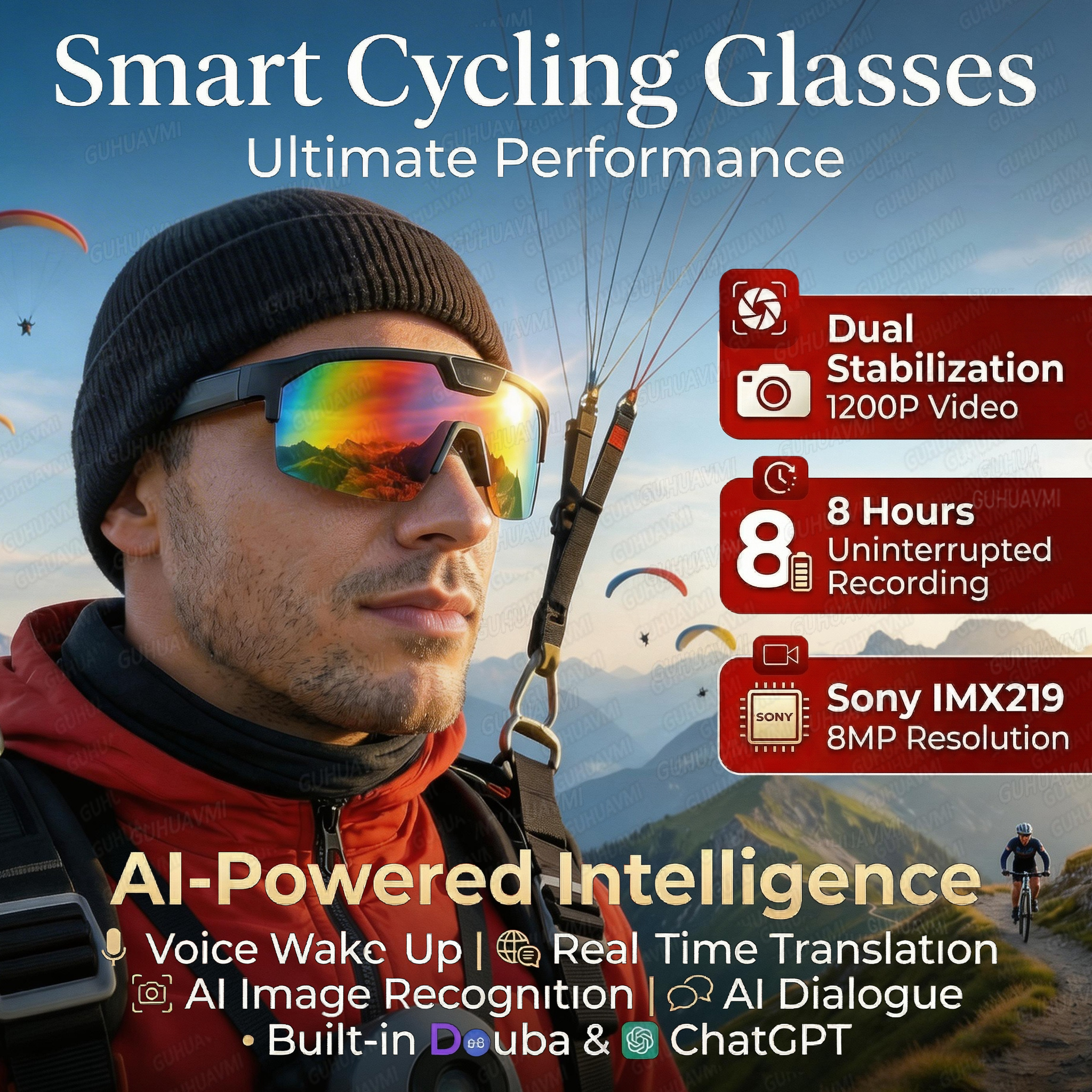 2026 New AI Smart Sports Glass - đánh giá và giá Audio Music Video