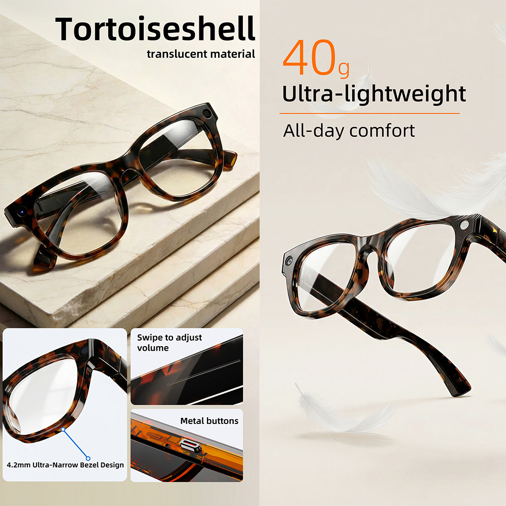 G600 Pro AI Smart Glasses 13MP - đánh giá và giá Audio Music Video