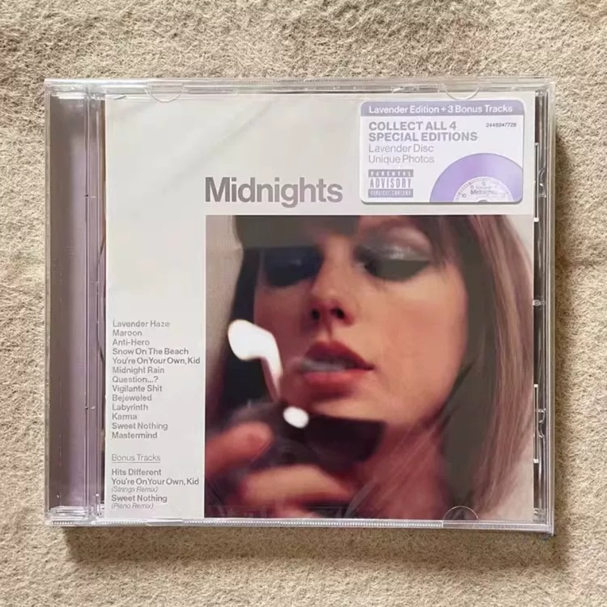Midnights Lavender Special Edi - đánh giá và giá Audio Music Of