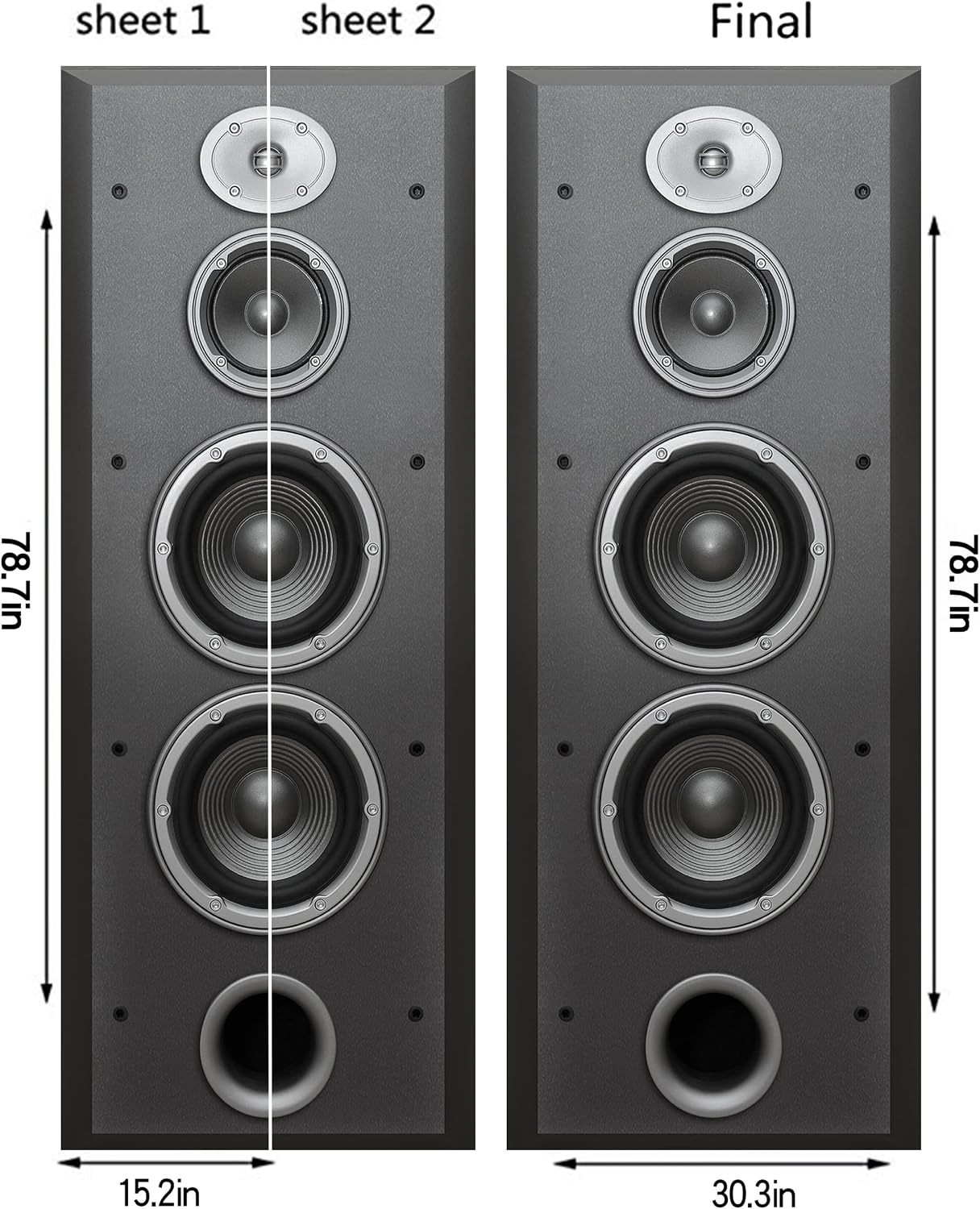 Speaker Door Sticker Music Aud - đánh giá và giá Audio Music Remover Free