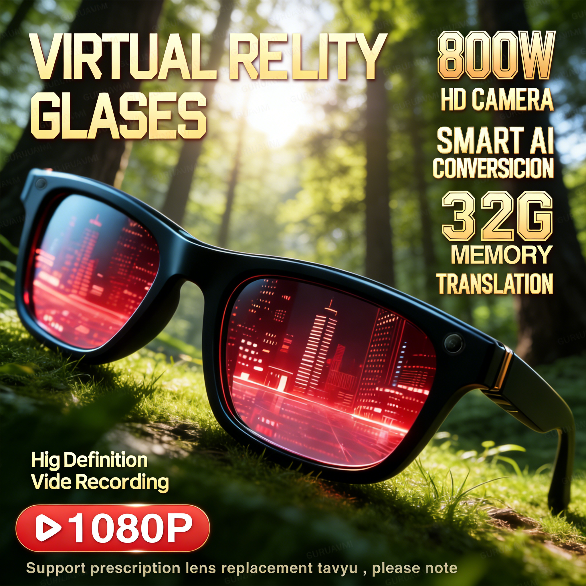 2026 New AI Smart Glasses with - đánh giá và giá Audio Music Video