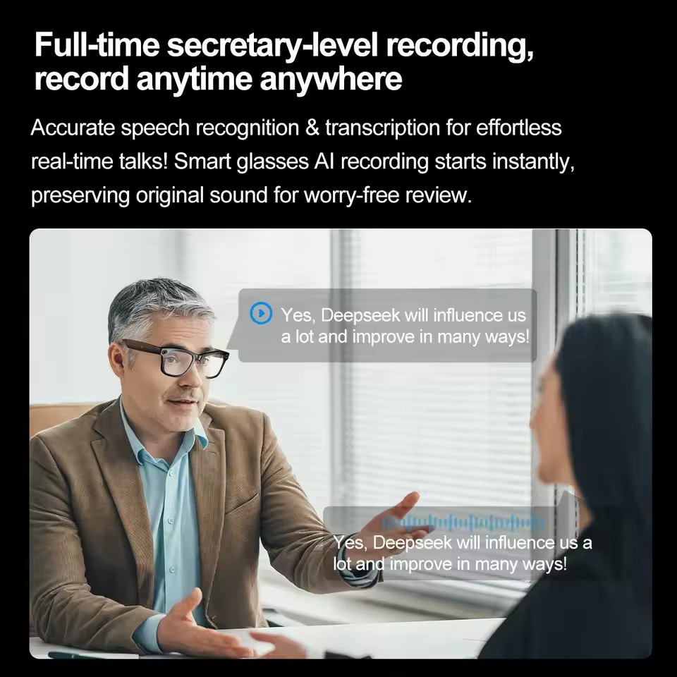 2026 New AI Smart Glasses with - đánh giá và giá Audio Music Video
