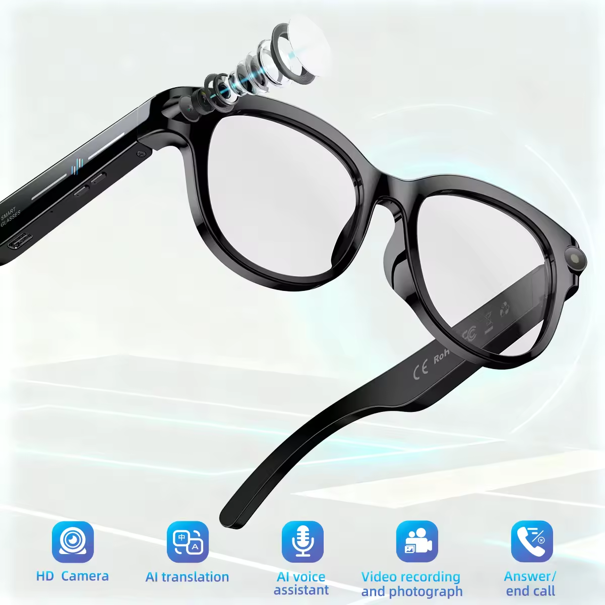 2026 New AI Smart Glasses with - đánh giá và giá Audio Music Video