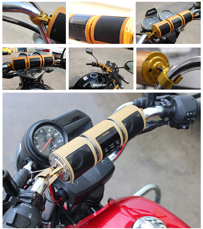 Motorcycle Audio FM Radio AUX  - đánh giá và giá Audio Music App