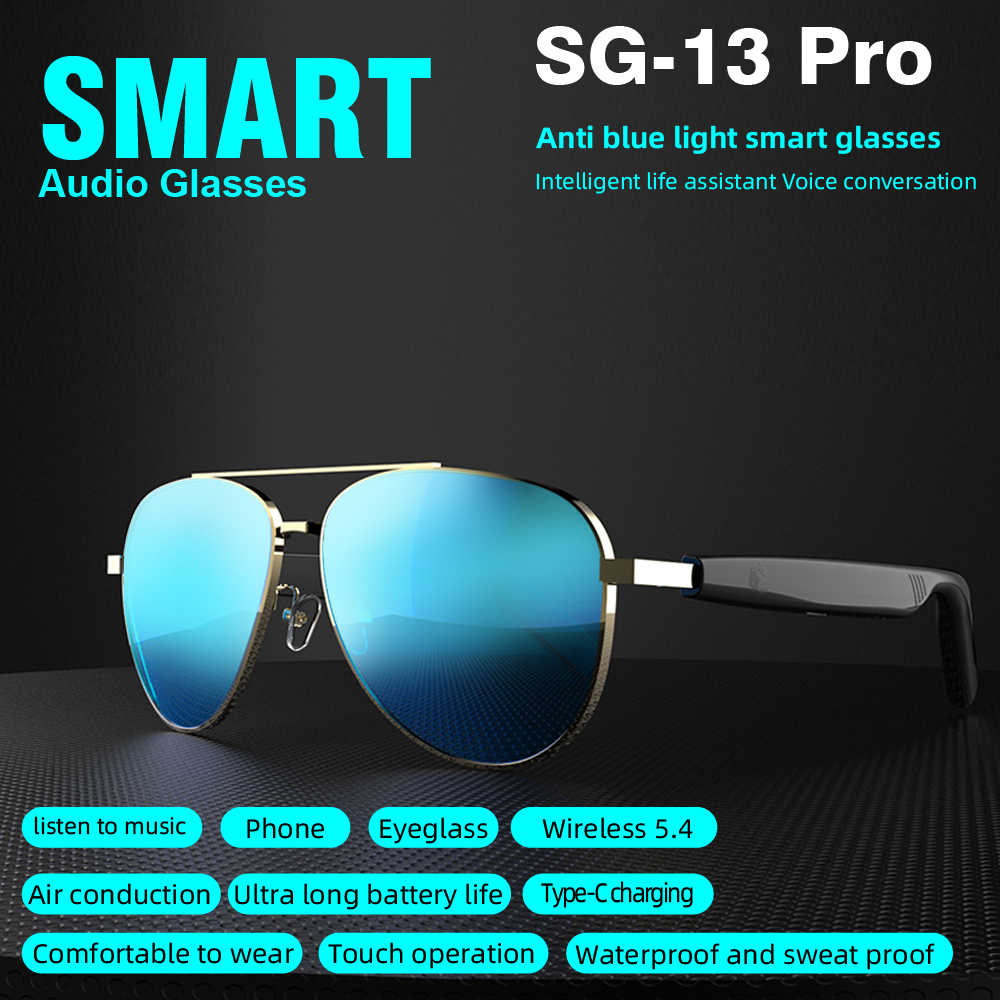 SG13 pro TWS Blue Light Glasse - đánh giá và giá Audio Music Light