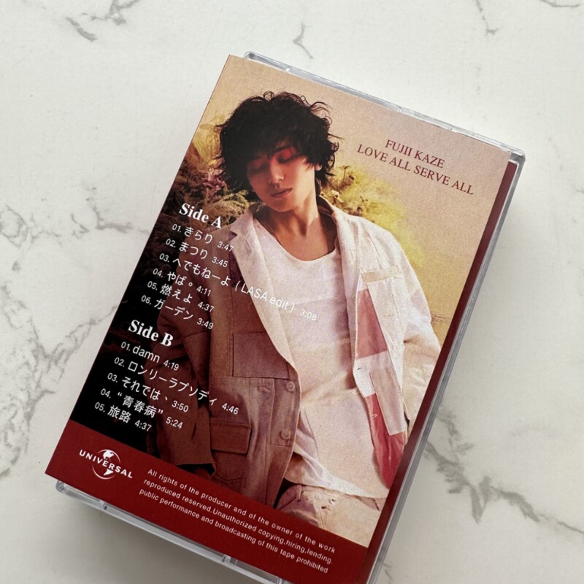 Fujii Kaze LOVE ALL SERVE ALL  - đánh giá và giá Audio Music Lyrics