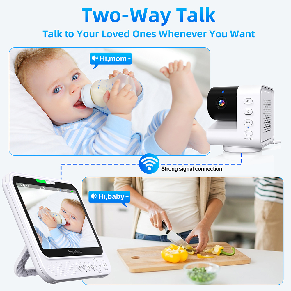 7.0 Inch wireless Video Baby M - đánh giá và giá Zoom Audio Music