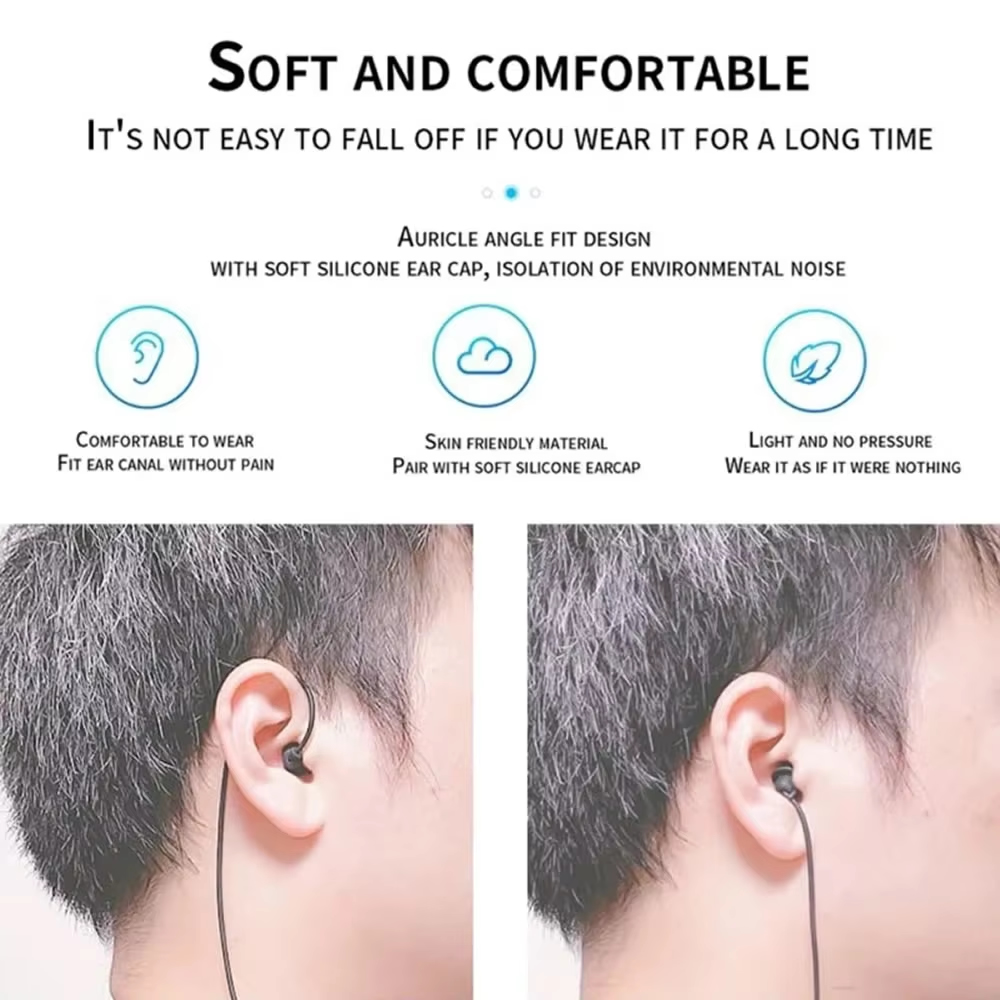 3.5mm Short Wired Headphones S - đánh giá và giá Audio Music App
