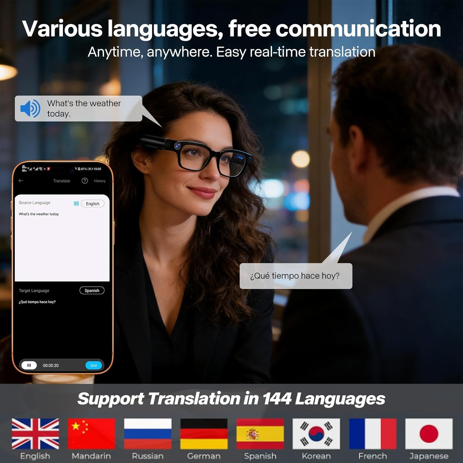 2026 New HD Smart Audio Glasse - đánh giá và giá Audio Music Video