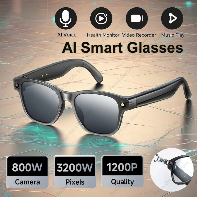 AI Smart Glasses 8 Million Cam - đánh giá và giá Audio Music Video