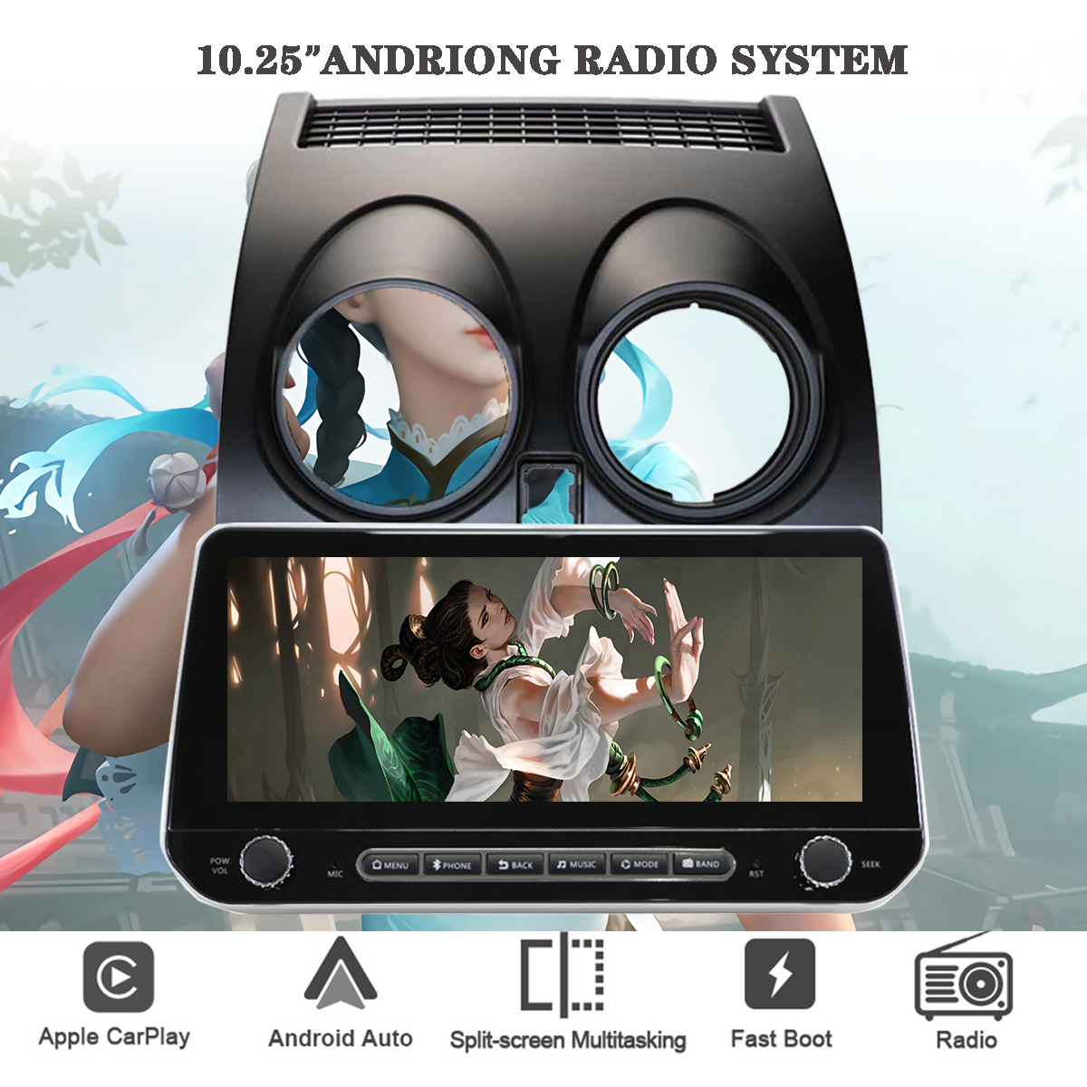 For Nissan Qashqai J10 2006 -  - đánh giá và giá Audio Music To Text