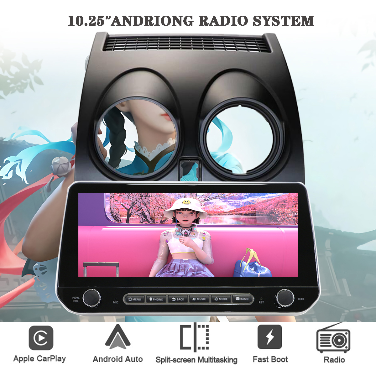 For Nissan Qashqai J10 2006 -  - đánh giá và giá Audio Music To Text