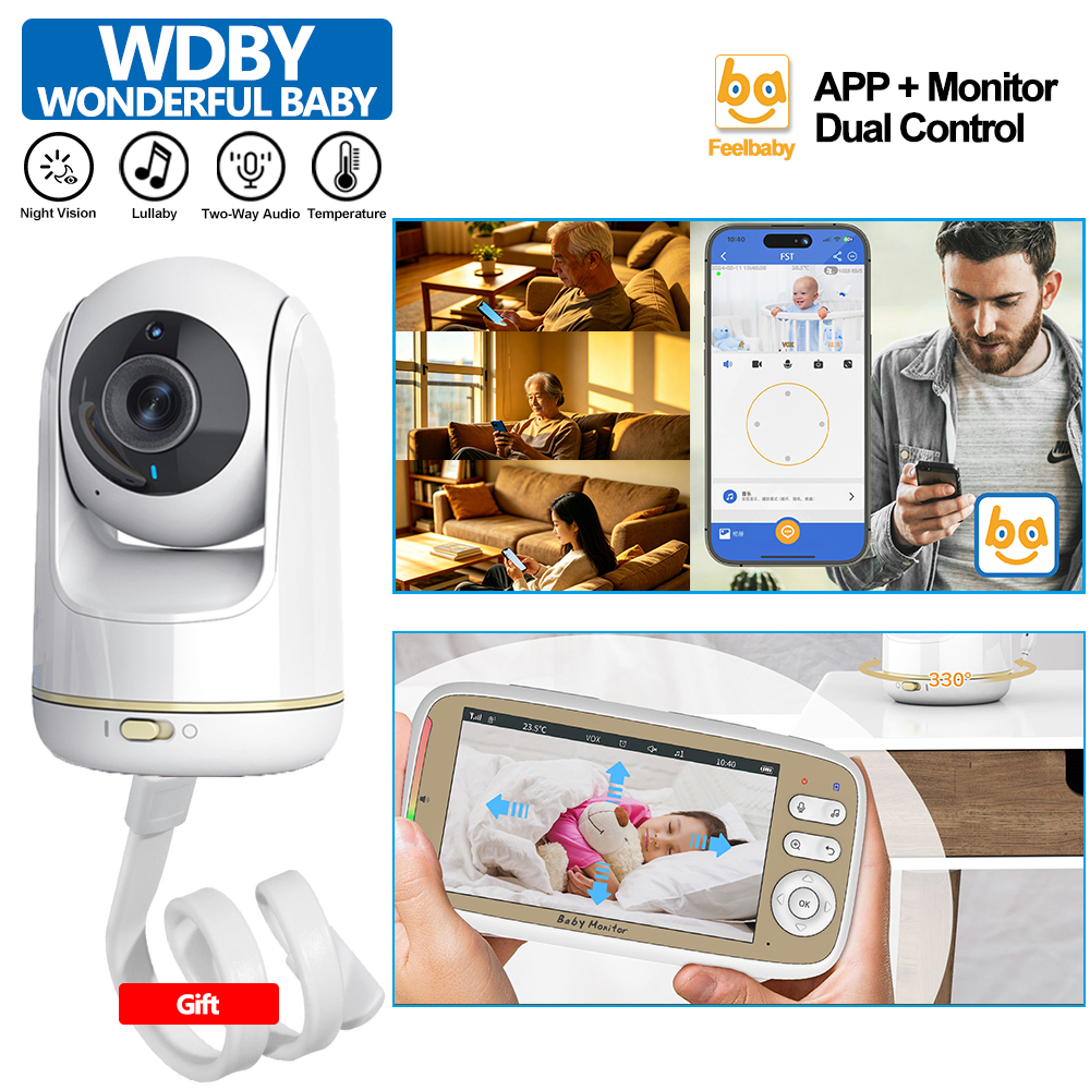 5 Inch Baby Monitor 3X Zoom PT - đánh giá và giá Audio Music App