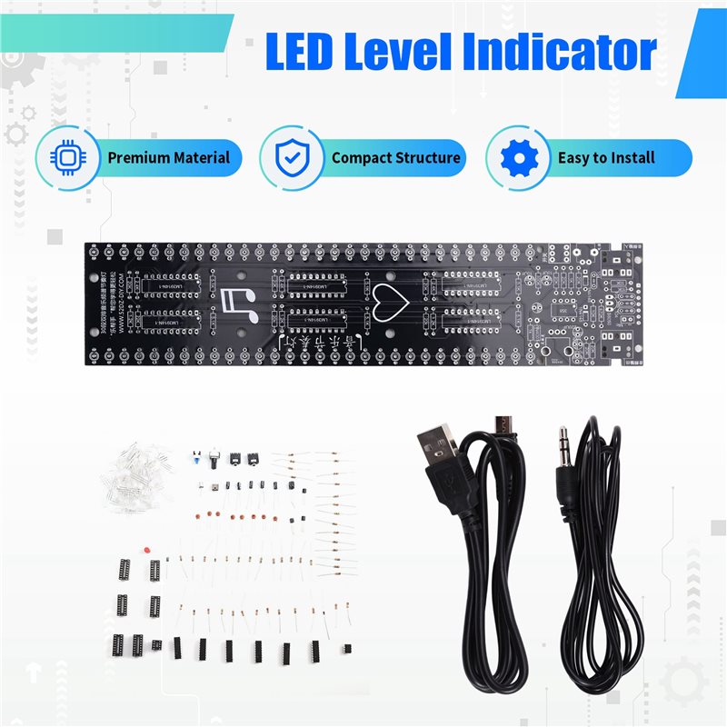 【DIGITAL GADGET】TYPE-C USB LED - đánh giá và giá Audio Music Light