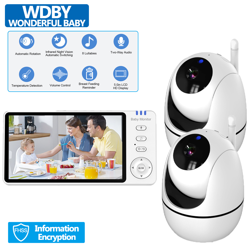 5 Inch LCD Video Baby Monitor  - đánh giá và giá Zoom Audio Music