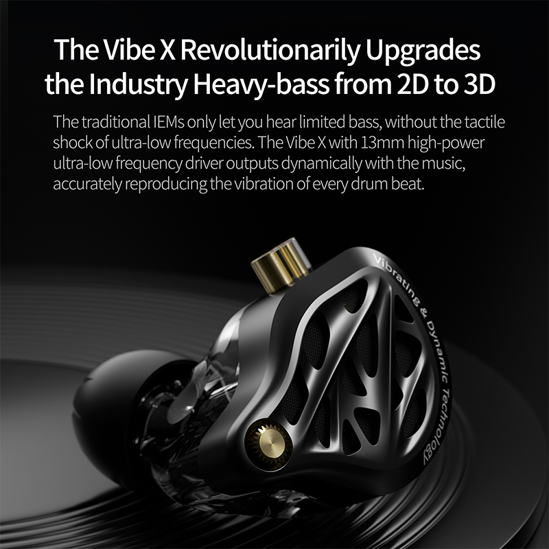 KZ Vibe-X Earphone Low Frequen - đánh giá và giá Audio Vibes Music